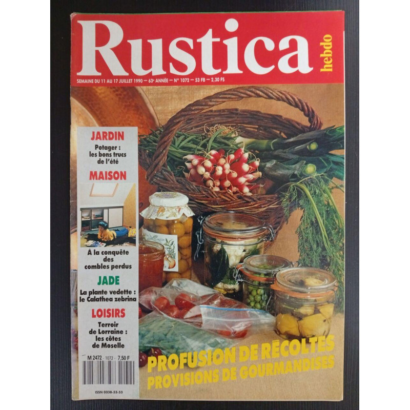 Revue Rustica Hebdo N° 1072