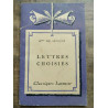Mme de Sévigné Lettres Choisies Classiques larousse