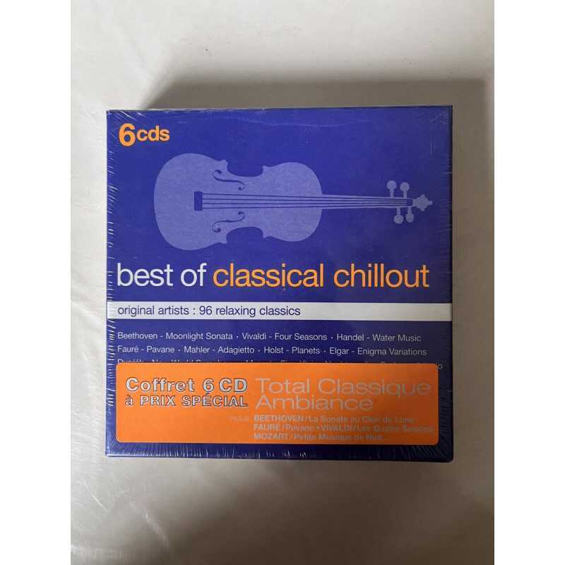 Best of Classical Chillout Coffret 6 CD NEUF SOUS BLISTER