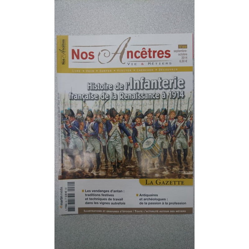 Nos Ancêtres - Vie et Métiers / N°69 / Septembre - Octobre 2014