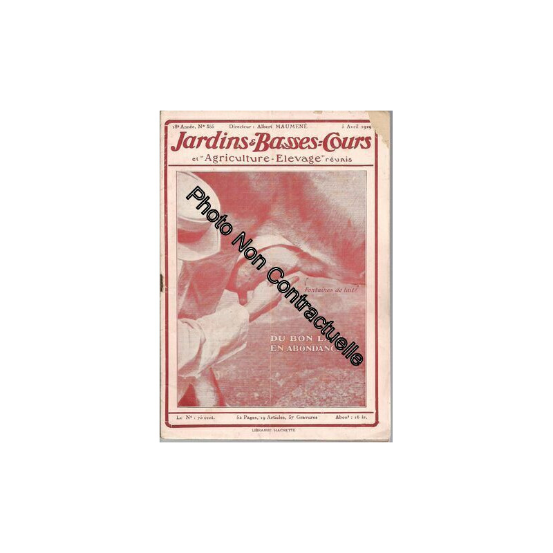 Jardins Et Basses-Cours N° 355 : Du Bon Lait En Abondance
