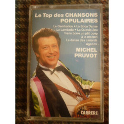 LE TOP DES CHANSONS POPULAIRES MICHEL PRUVOT Cassette Audio-K7...
