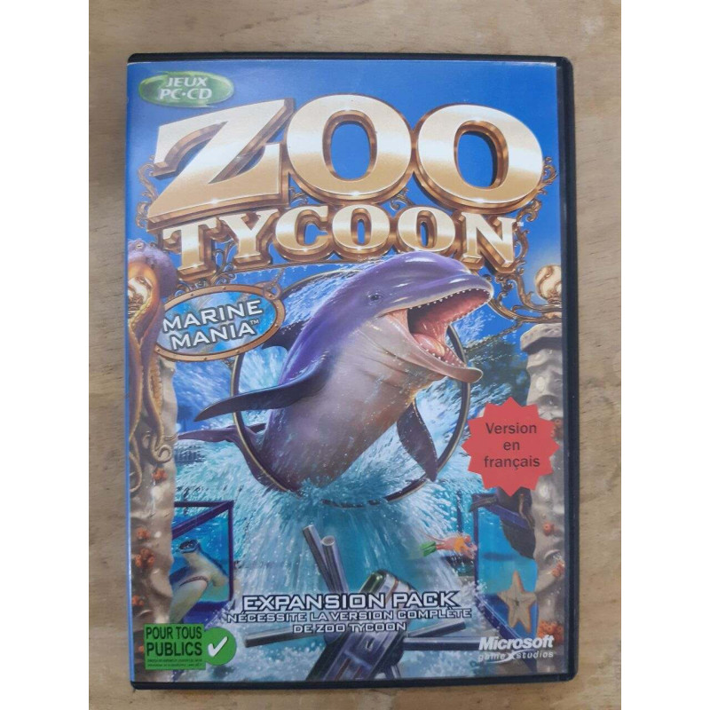 Zoo tycoon ( pc cd room)