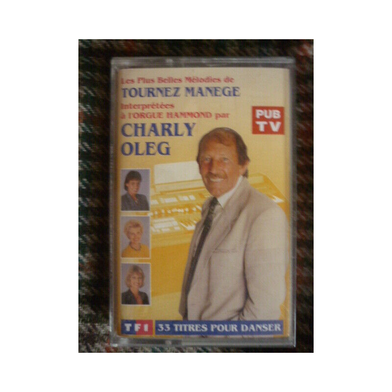 Charly Oleg Tournez Manège-Orgue Hammond Cassette Audio-K7...
