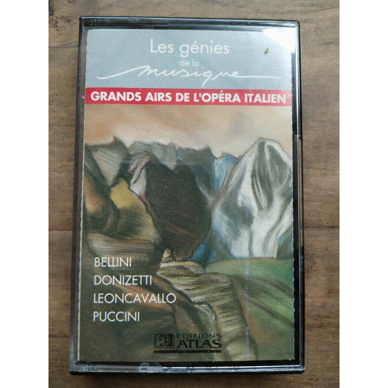 Les génies de la musique - Grands airs de l'opéra italien Cassette...