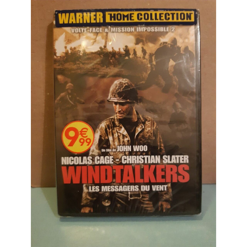Windtalkers Nicolas Cage Christian Slater DVD