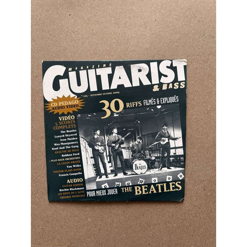 Magazine Guitarist et Bass 225 CD