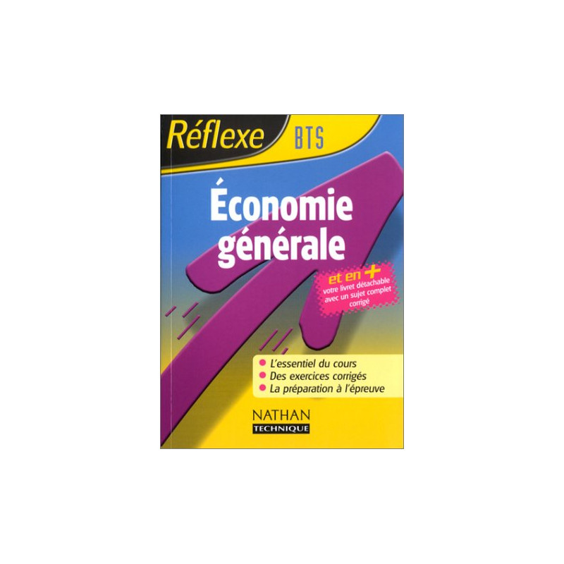Economie générale BTS : Mémo numéro 26 (+ livret détachable)