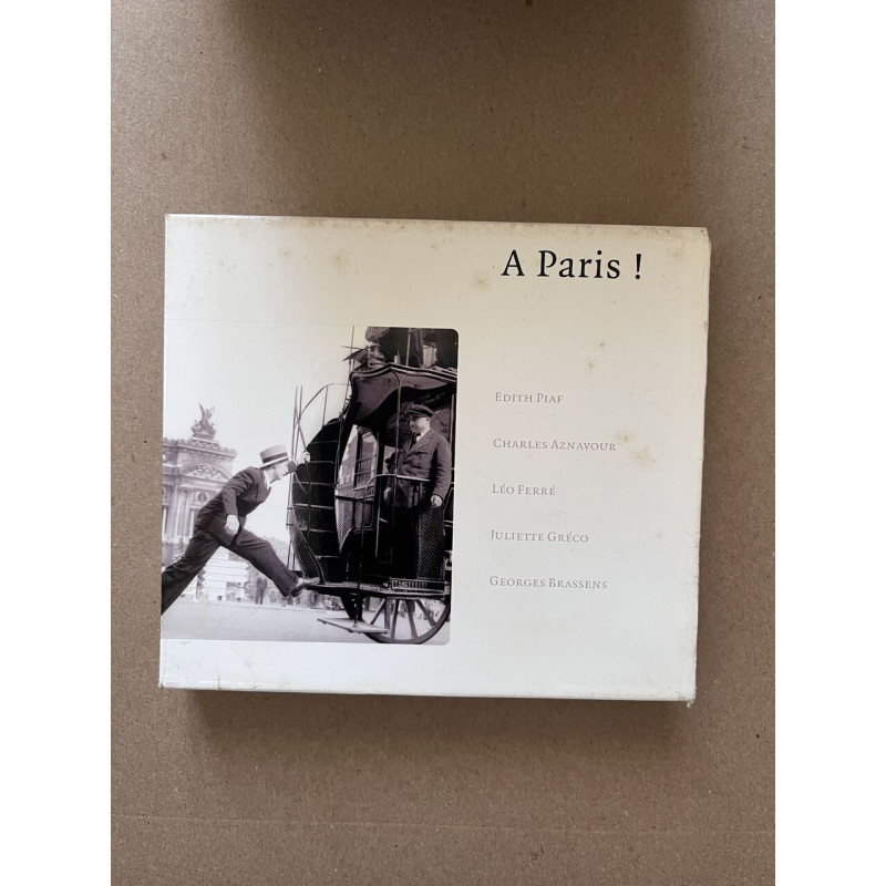 A Paris - Edith Piaf Charles Aznavour/ CD
