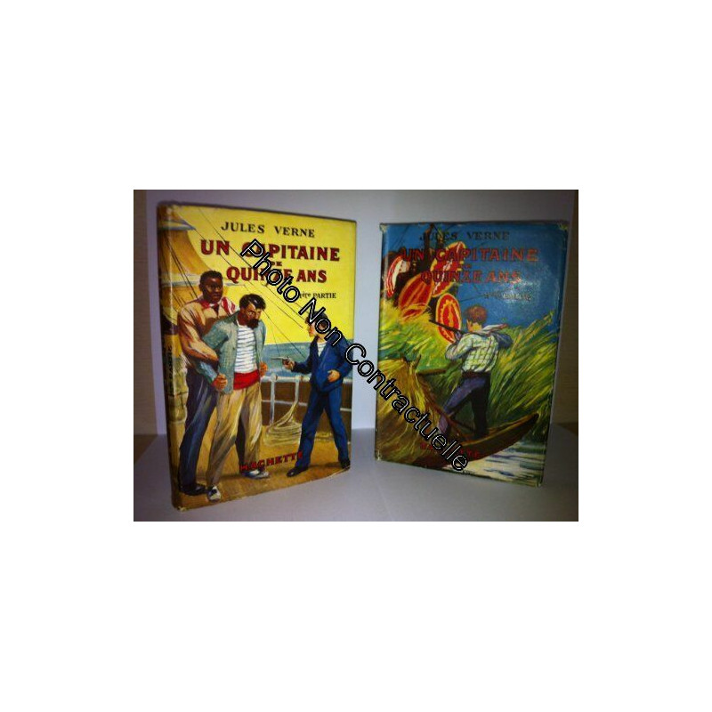 Un Capitaine de quinze ans - 1ère et 2ème partie - Illustrations...