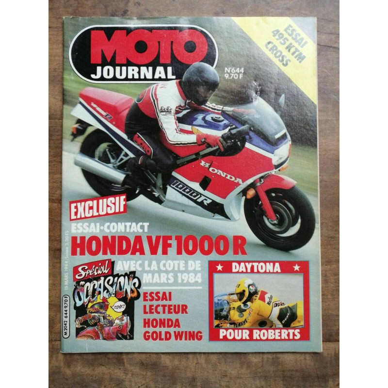 Moto Journal Nº 644 15 Mars 1984