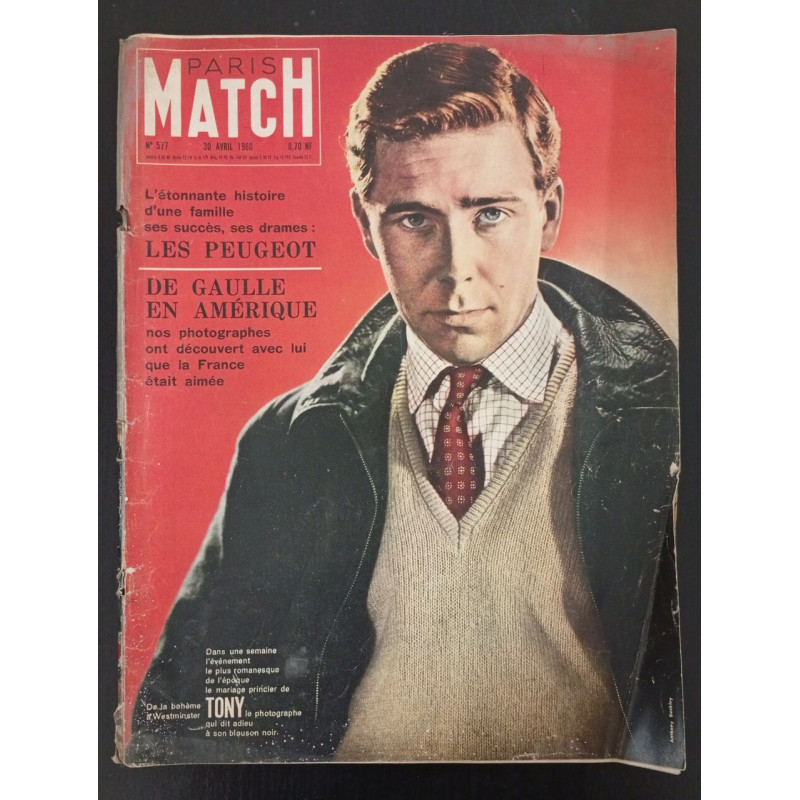 Paris Match N.577 - Avril 1960