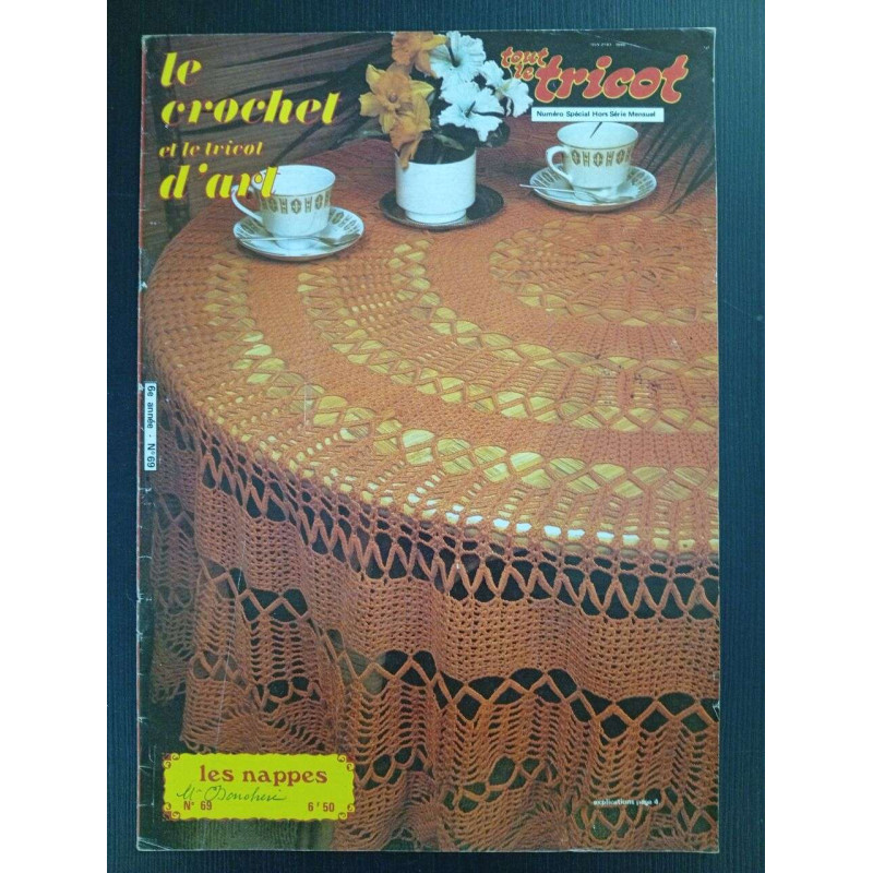 Revue Tout le tricot - Crochet d'Art N° 69