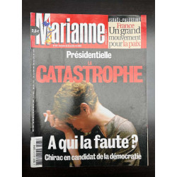 Marianne N261 Présidentielle la catastrophe
