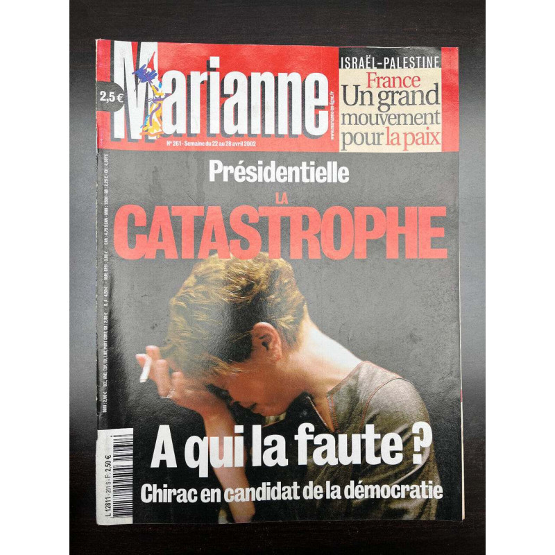Marianne N261 Présidentielle la catastrophe