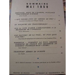 Transmondia n44 Mai 1958 voir sommaire