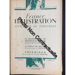 France illustration littéraire et théâtrale n° 15. Contient :...