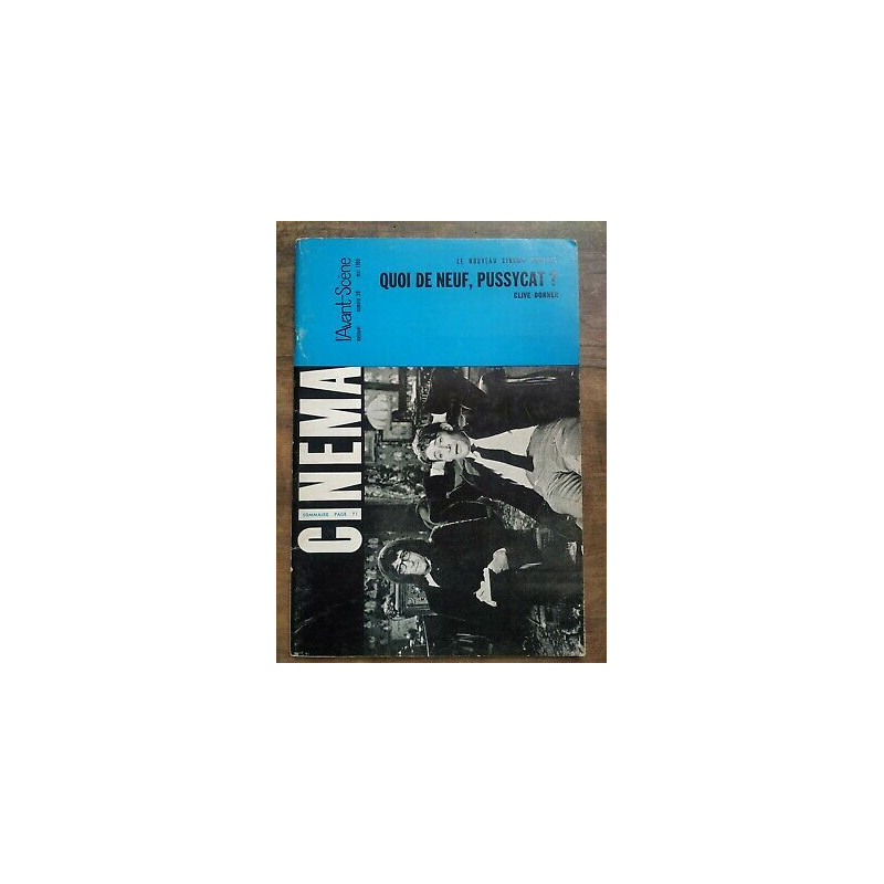 l'avant scène Cinema Nº59 Quoi de neuf Pussycat Mai 1966
