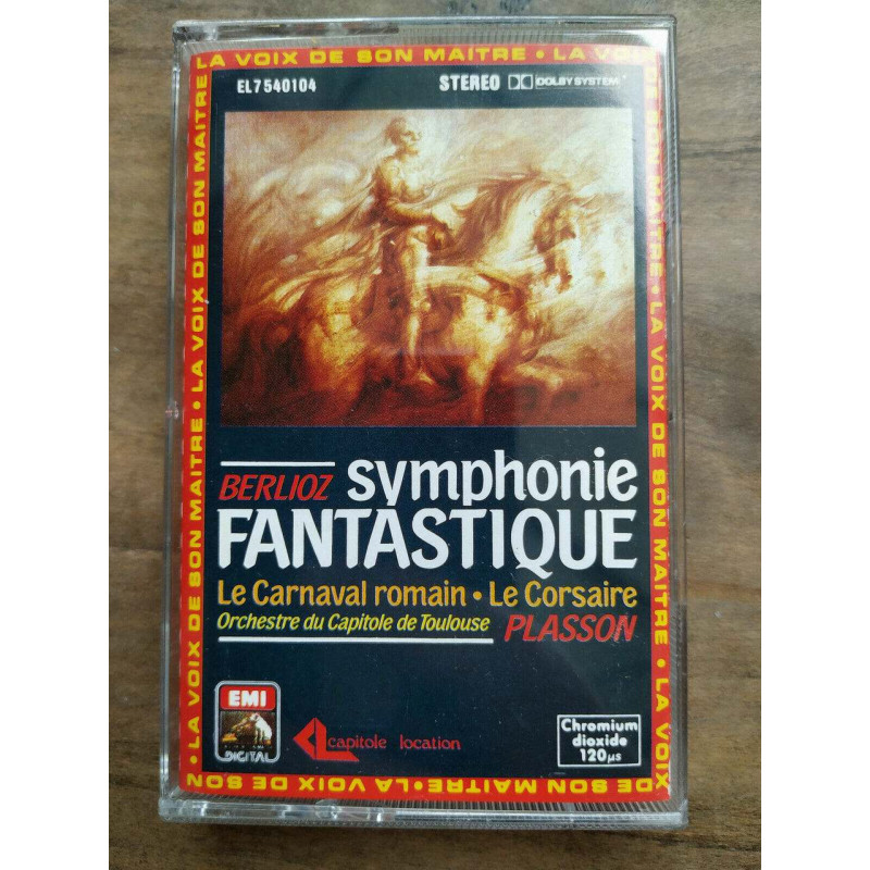 Berlioz Symphonie Fantastique - Michel Plasson Cassette Audio-K7