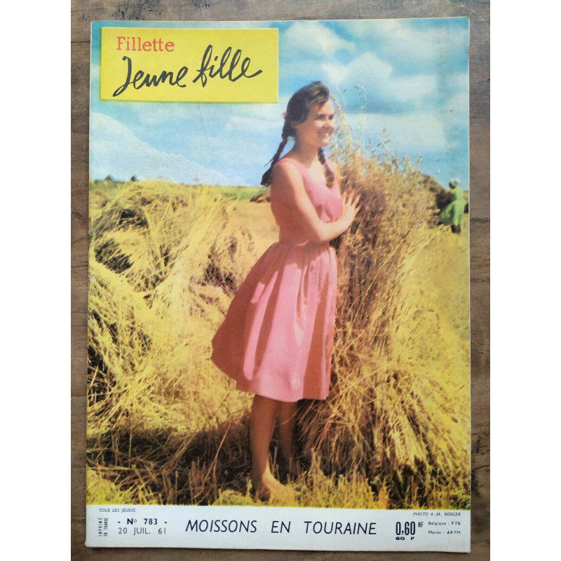 Fillette jeune fille n783 20 Juillet 1961
