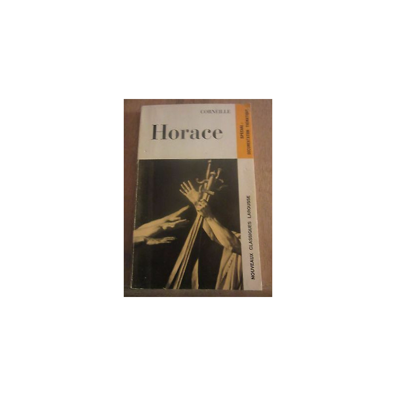 corneille horace Nouveaux Classiques larousse