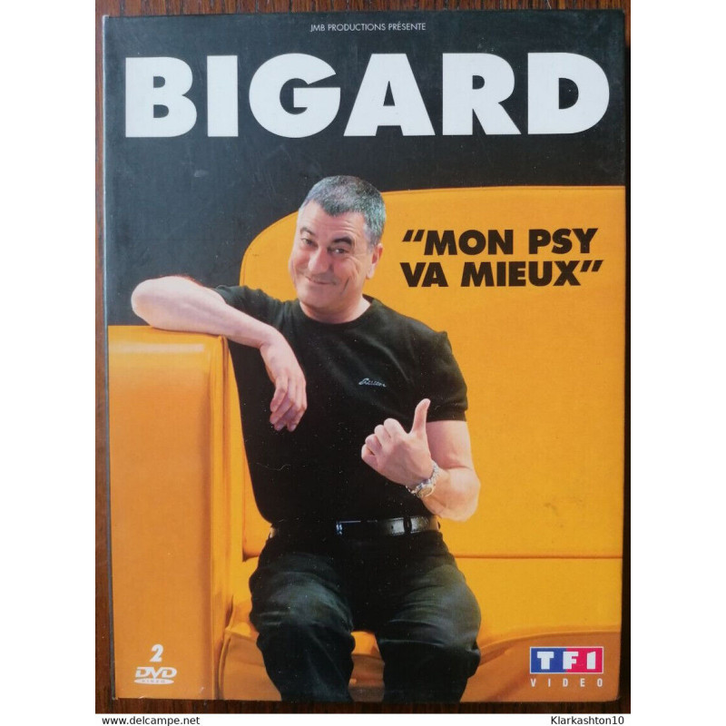 DVD Jean-Marie Bigard - Mon Psy Va Mieux 2 dvds