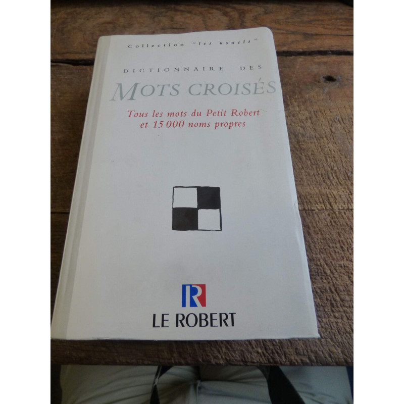 Dictionnaire des mots croisés