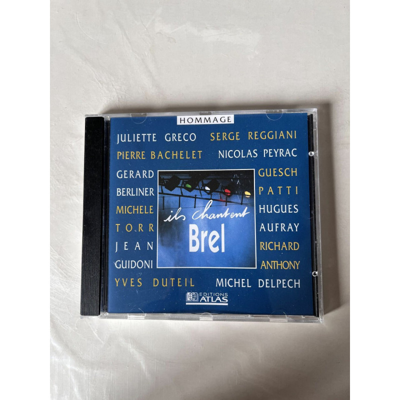 Jacques Brel - Ils chantent hommage CD