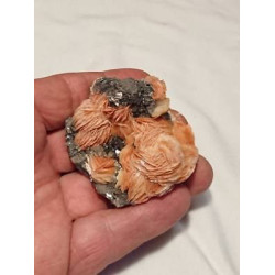 Barytine cerusite sur galène BCG4 164g 57mm47mm