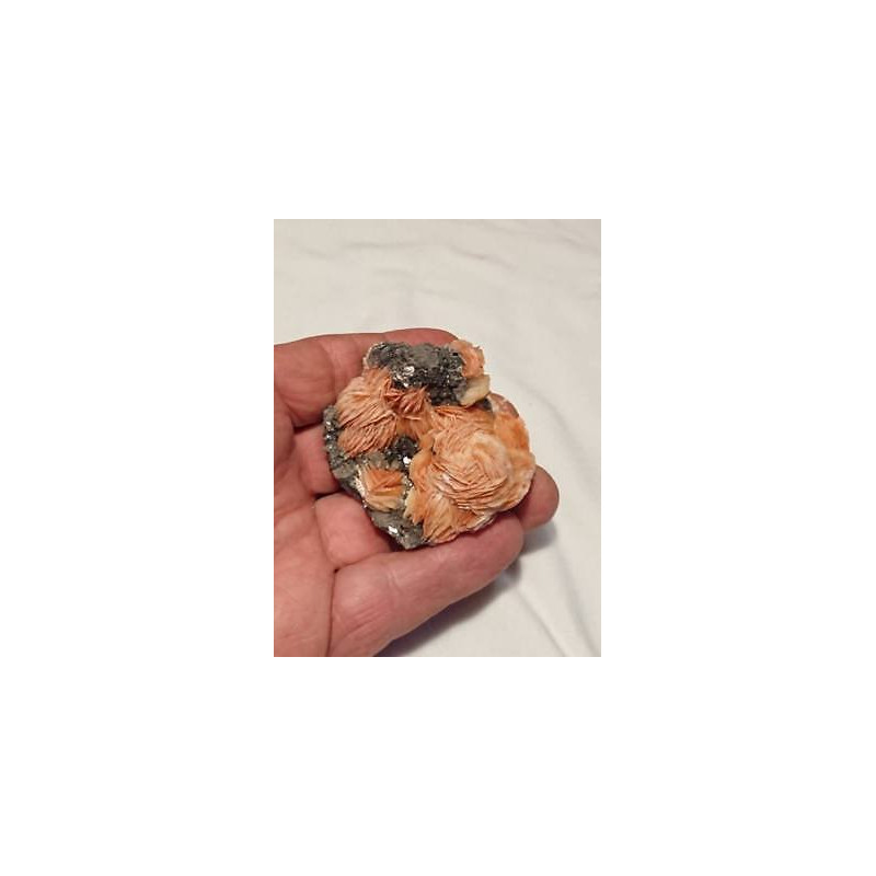 Barytine cerusite sur galène BCG4 164g 57mm47mm