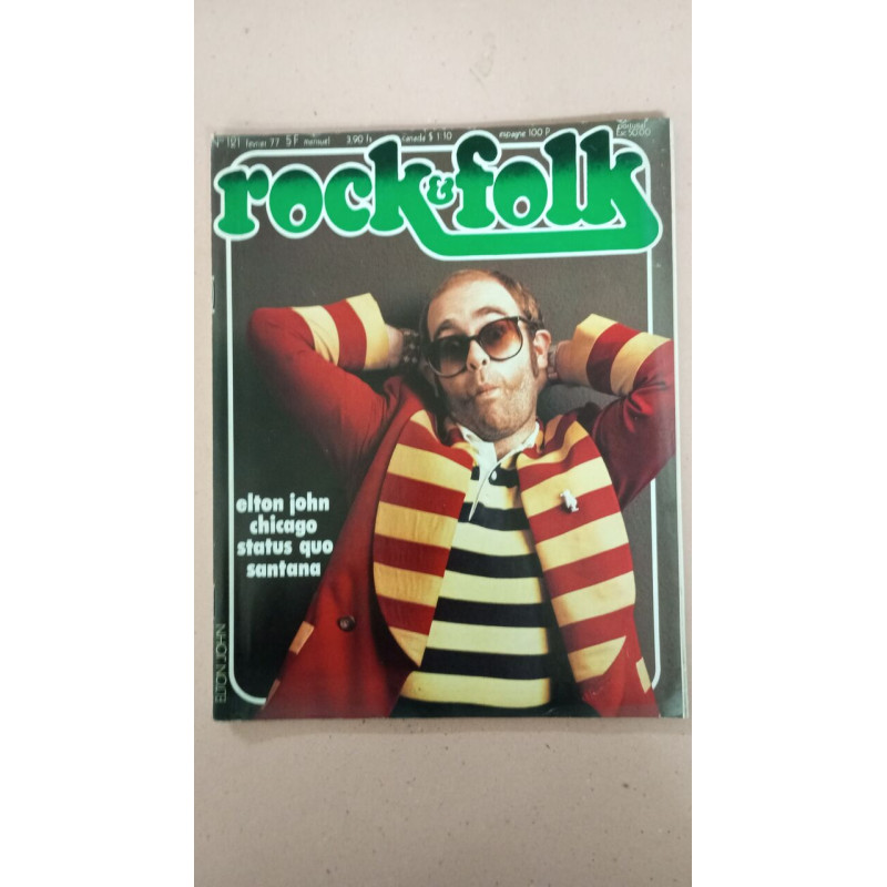 Revue Rock et Folk N° 121