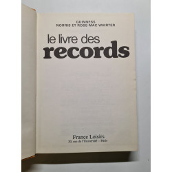 Le livres de records
