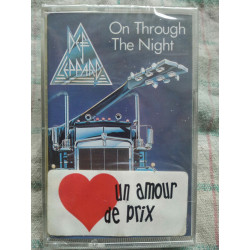 Def Leppard On Through The Night Cassette Audio-K7 NEUVE SOUS BLISTER