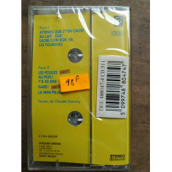 Claude vanony Les poules Volume 2 Cassette audio-k7 NEUVE SOUS BLISTER