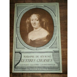 Madame de Sévigné Lettres Choisies Librairie hachette