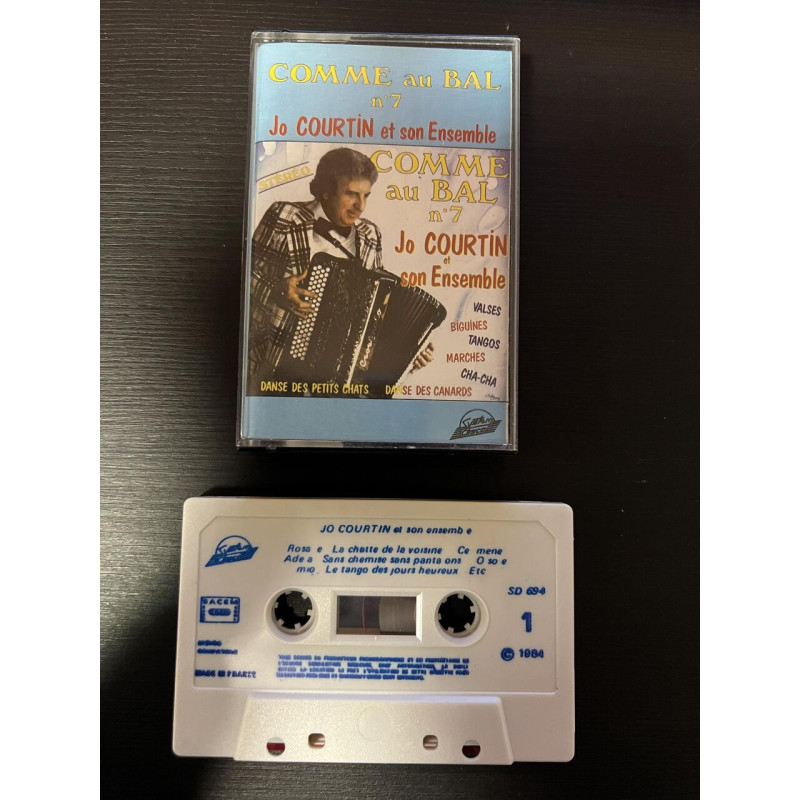 K7 Audio : Comme au Bal N° 7 - Jo Courtin et son Ensemble