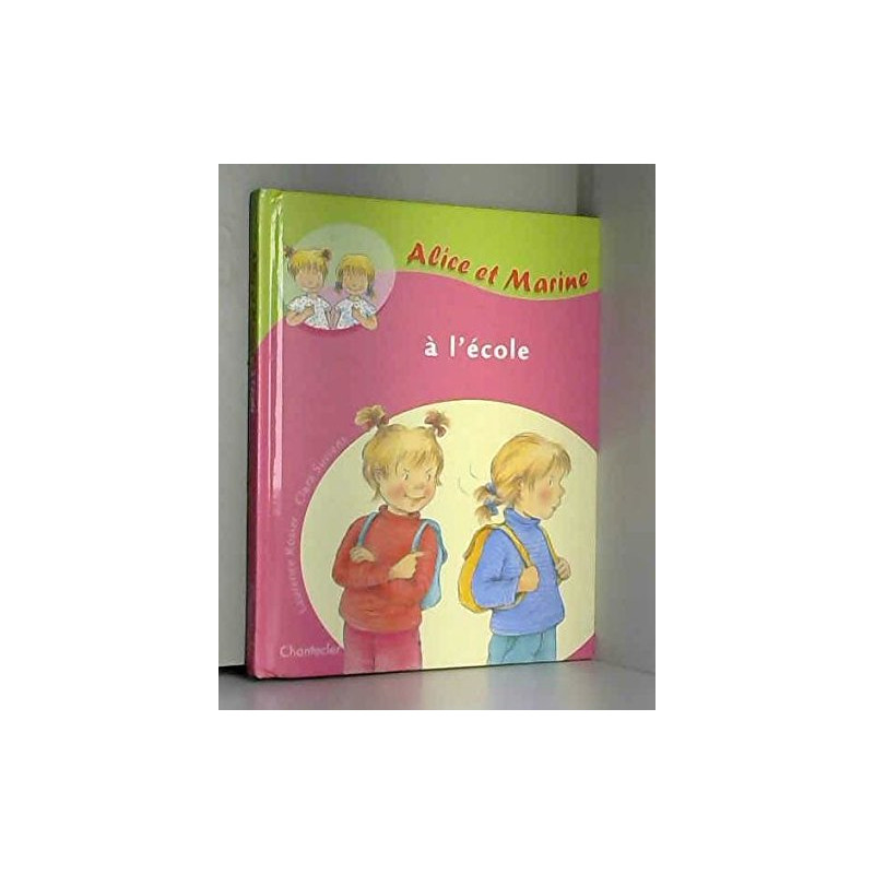 Alice et Marine à l'école