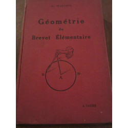 a marijon Géométrie du Brevet élémentaire Hatier