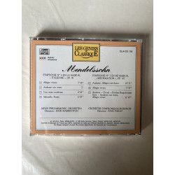 Mendelssohn Symphonie N4 en La Majeur - Les Génies du Classique CD