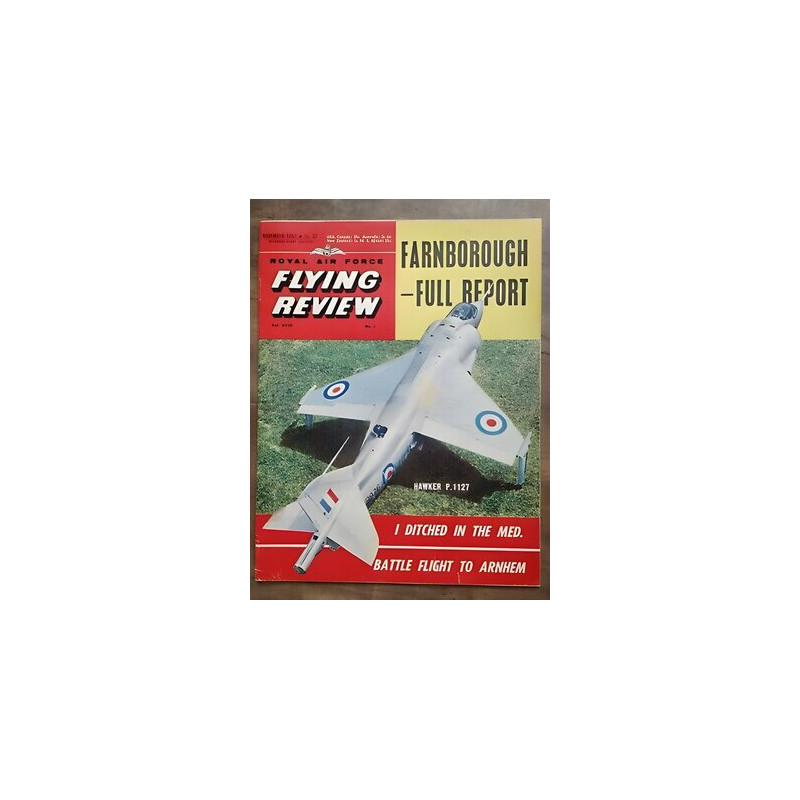 Royal Air Force Flying Review vol xviii Nº 2 November 1962