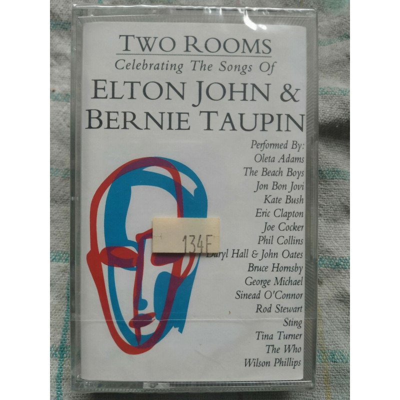 Two Rooms Elton John Bernie Taupin Cassette Audio-K7 NEUVE SOUS...