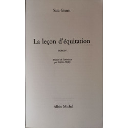 La leçon d'équitation (Romans Nouvelles Recits (Domaine Etranger))