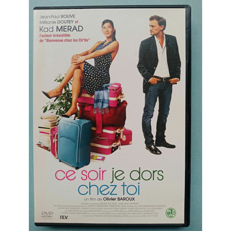Ce soir je dors chez toi Jean-Paul Rouve Mélanie Doutey DVD simple