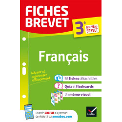 Fiches brevet Français 3e - Brevet 2023: fiches de révision et quiz