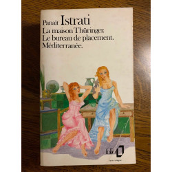 Panait istrati La maison thuringer Le bureau de placement 1593 1984