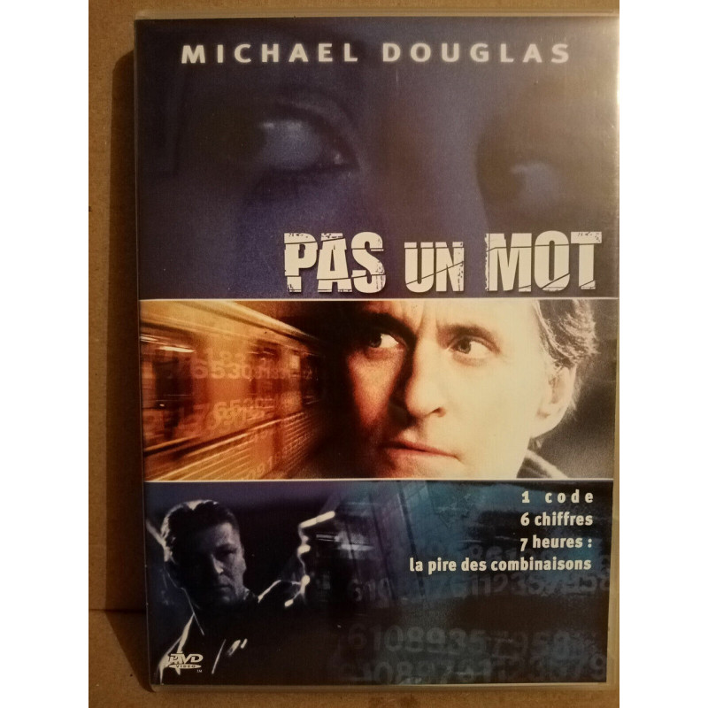Pas un mot Michael Douglas DVD