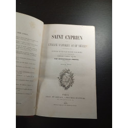 Saint Cyprien et l'Eglise d'Afrique au IIIe siecle