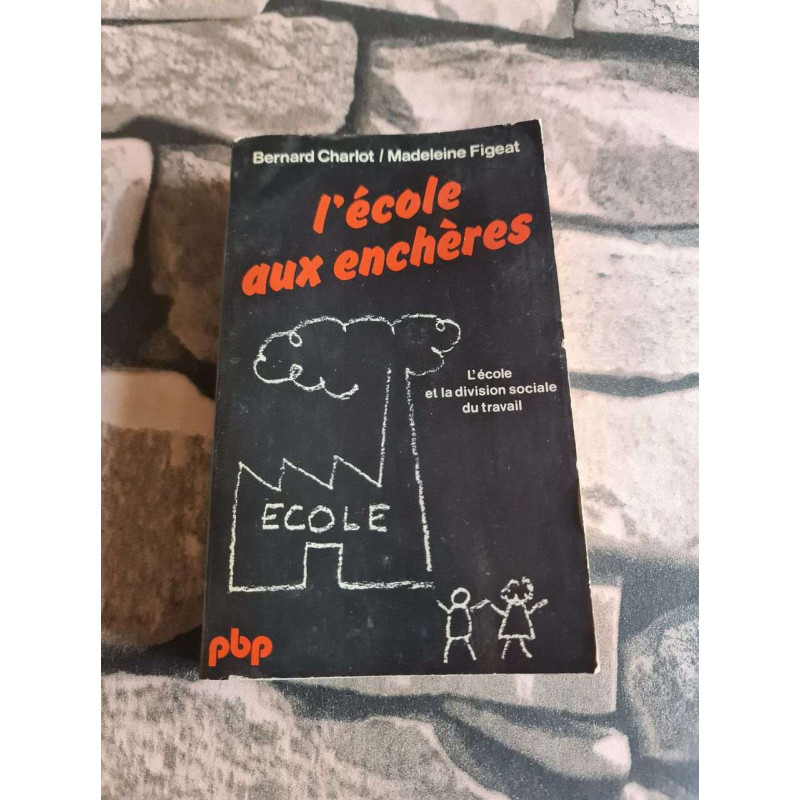 L'école aux enchères