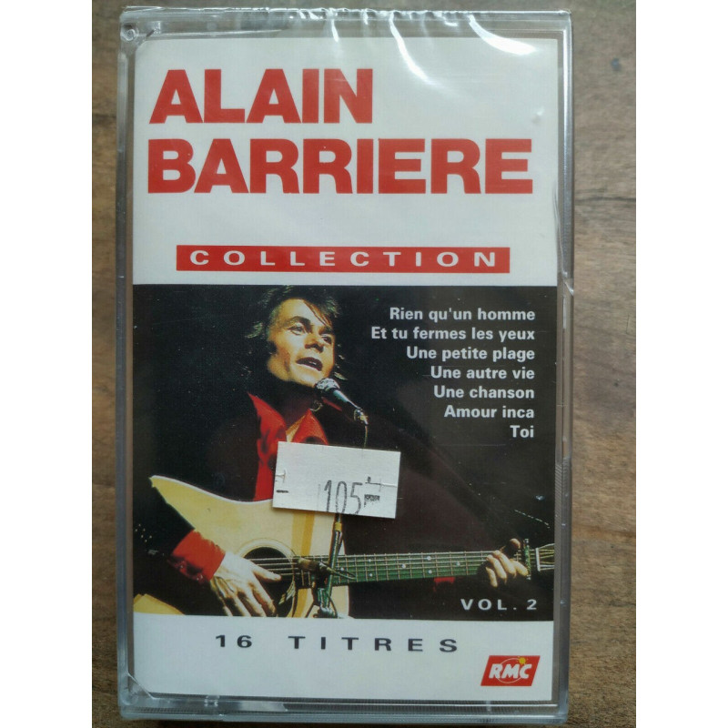 Alain Barrière Collection Vol 2 - 16 Titres Cassette Audio NEUVE...