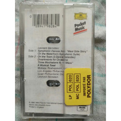 Bernstein conducts Bernstein Cassette Audio-K7 NEUVE SOUS BLISTER